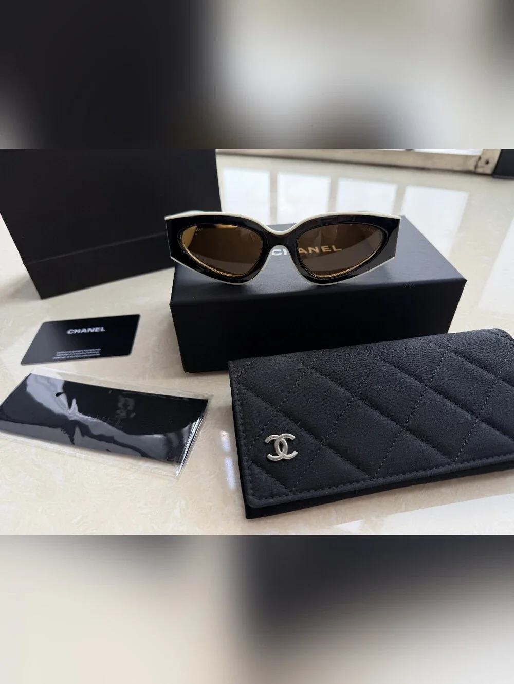CHANEL cat eye